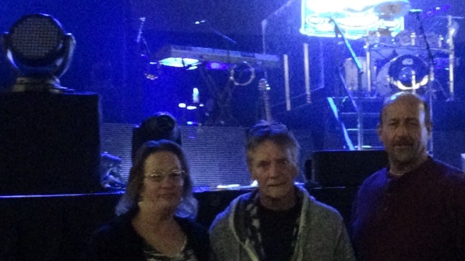 I want to thank all of our friends who joined us at the concert for this great evening of Rock & Roll also Tom & Lee pictured above  