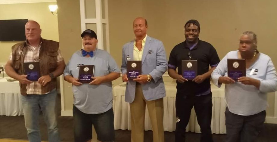 2022 IWF HALL OF FAME INDUCTEES
PSYCHO CAPONE, DANGEROUS DAVE STARR, MYSELF, TRE (THE SMOOTH OPERATOR) & COOKIE CRUMBLE